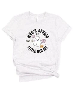Who's Afraid Of Little Old Me Youth Short Sleeve Tee -Little Loom Store Who s Afraid Kid Ash