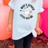 Who's Afraid Of Little Old Me Youth Short Sleeve Tee 1 Who's Afraid Of Little Old Me Youth Short Sleeve Tee -Little Loom Store Who s Afraid Kid White