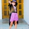 Wizard Costume Magic Girl Deluxe Girl's Or Toddler Halloween Dress Up -Little Loom Store WizardHarlow3