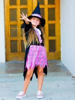 Wizard Costume Magic Girl Deluxe Girl's Or Toddler Halloween Dress Up