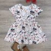 Wonderstruck Girls Short Sleeve Singer Star Dress