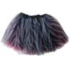 Zebra Hot Pink Tutu Skirt For Girls – 3-Layer Tulle Ballet, Dance, And Dress-Up Costume Skirt