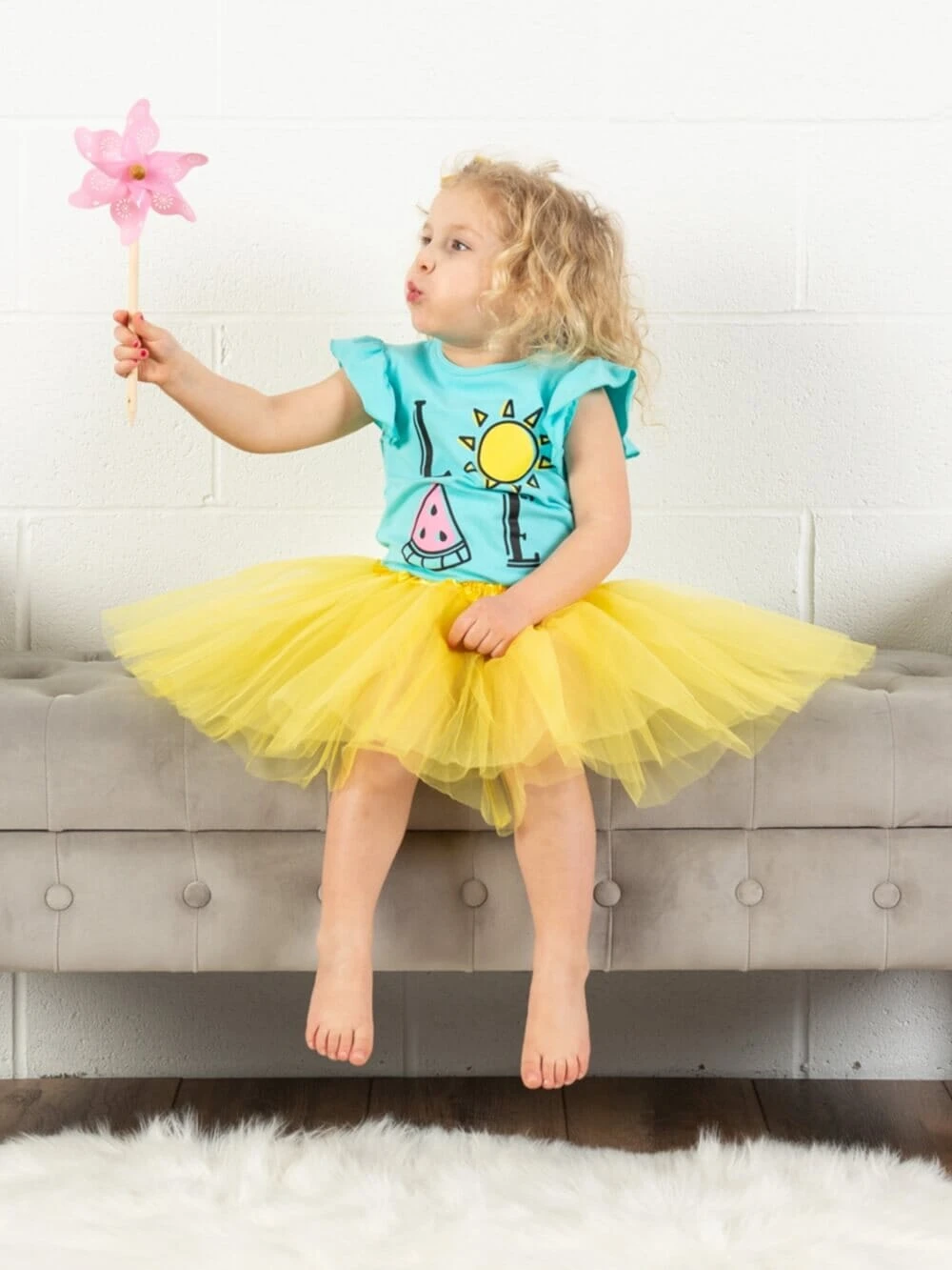Yellow Tutu Skirt For Girls – 3-Layer Tulle Ballet, Dance, And Dress-Up Costume Skirt 3 Yellow Tutu Skirt For Girls – 3-Layer Tulle Ballet, Dance, And Dress-Up Costume Skirt