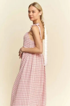 Davi & Dani Smocked Sleeveless Maxi Cami Dress -Little Loom Store a137fcd9cf574baca68f7715bfca452f Max Origin