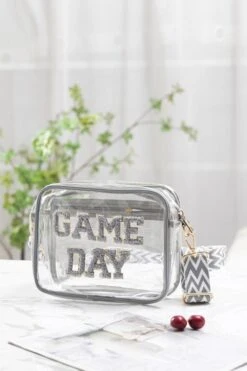 Zenana GAME DAY Stadium Approved Transparent Crossbody Bag 19 Zenana GAME DAY Stadium Approved Transparent Crossbody Bag -Little Loom Store a14b4429 45f4 4730 9fdd f5f8d54d69e3 Max