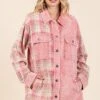 Mittoshop Plaid Button Down Drop Shoulder Jacket -Little Loom Store a205120d 0833 451d a90b 816027f9269a Min