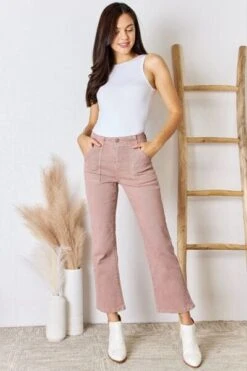 RISEN Full Size High Rise Ankle Flare Jeans -Little Loom Store a7e4cac1 22cc 4a3d 8000 9e7b6283d834 Min