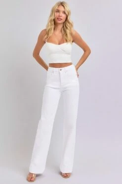 RISEN Full Size High Waist Straight Jeans -Little Loom Store a81e505c 8690 46f9 b797 5723e2b978e3 Max
