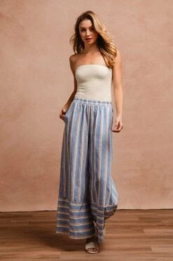 BiBi Striped Wide Leg Pants With Pockets -Little Loom Store a86ebbc3 506a 47b9 9a53 fbcdef5c5ef0 Max