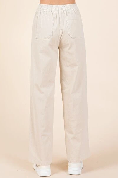 Mittoshop Corduroy Back Elastic Waist Pants 4 Mittoshop Corduroy Back Elastic Waist Pants - Image 2