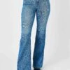 Judy Blue Full Size Hw Classic Flare Jeans Plus Size -Little Loom Store a9fa2300da414a0a9627d4bc975dd969 Max Origin