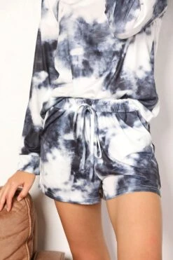 Double Take Tie-Dye Round Neck Top And Shorts Lounge Set -Little Loom Store aa3e2a5ccb474c569f43320c09e6f223 Max