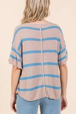Mittoshop Striped Flounce Sleeve Knit Top 8 Mittoshop Striped Flounce Sleeve Knit Top -Little Loom Store ad5acb3e 887d 4989 a7e4 d7fbd66f3770 Min