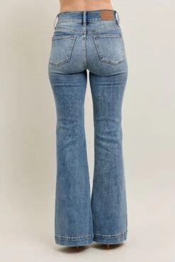 Judy Blue Full Size High-Waist Flare Denim Jeans With Front Seam Detail Plus Size -Little Loom Store af3a5185cb0c48e8ba364ed08d74c5a1 Max Origin
