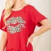 Heimish Full Size Leopard Lip Round Neck Short Sleeve T-Shirt Plus Size -Little Loom Store af88b9dd e833 4e17 aaca d99c86d42f12 Min