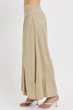 RISEN Shirring Detail Wide Leg Pants -Little Loom Store b1719cb0 c2d6 4aac 9abb cf7b5d2b536c Min