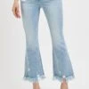 RISEN Full Size Raw Hem Distressed Cropped Flare Jeans Plus Size -Little Loom Store b1a19138 eff5 4b1b b52e 4342f6d40ed6 Max
