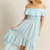 HYFVE High-Low Eyelet Ruffled Off-Shoulder Dress -Little Loom Store b30dca47 7e76 4b23 9bdc 0ca06d25c123 Max Origin