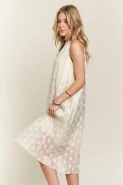 ADORA Applique Pearl Detail Grecian Neck Midi Dress -Little Loom Store b3cbb1a6 a72f 4c8c 9509 1949a8352f9e Min