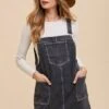 Annie Wear Wide Strap Denim Overall Dress With Pockets -Little Loom Store b5ecf9c8 41df 48ea a6eb 5cb778fa5259 Min