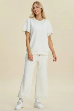 Double Take Full Size Pearl Detail Round Neck Top And Pants Set 25 Double Take Full Size Pearl Detail Round Neck Top And Pants Set -Little Loom Store b5fc12f4 ca66 4c50 9eba 56c7084ed5ed Max