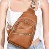Fame PU Leather Chevron Strap Crossbody Bag -Little Loom Store b72fa447 efd0 47d9 937a e596e370fd4e Max