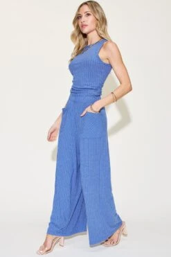 Basic Bae Full Size Ribbed Tank And Wide Leg Pants Set -Little Loom Store b78cab7c c050 4e01 b1b5 9ffa1c7499f5 Max