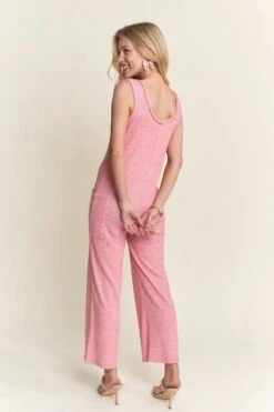 ADORA Ribbed V-Neck Wide Leg Jumpsuit With Pockets -Little Loom Store b8de2f6e 87a3 4e2a 956b 165f58a3402e Max