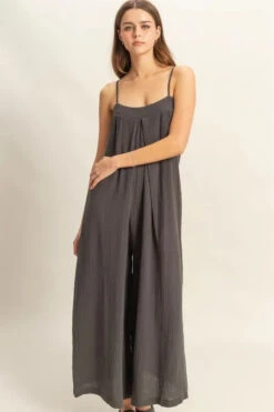 HYFVE Double Gauze Super Flowy Cami Jumpsuit -Little Loom Store ba026da09fc44eae85dec3a21c14e2b2 Max Origin