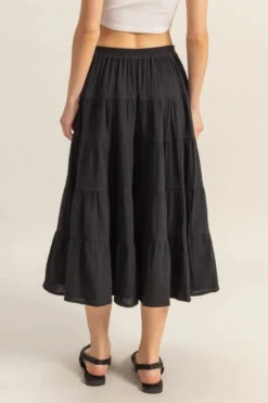 HYFVE Double Gauze Tiered Midi Skirt With Pockets -Little Loom Store bbb43cd2 20a9 4315 89a6 d2af2b8bd8bd Max Origin