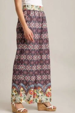 Umgee Full Size Mixed Print Elastic Waistband Pants Plus Size 9 Umgee Full Size Mixed Print Elastic Waistband Pants Plus Size -Little Loom Store be0f107e 27c4 40dc 89a6 b1d59715ed05 Min