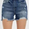 RISEN Distressed Raw Hem Denim Shorts -Little Loom Store c14fab57 17c0 4ac2 8f20 a30cb784d8eb Min