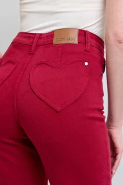 Judy Blue Full Size High Waist Heart Shaped Back Pockets 90's Straight Jeans Plus Size -Little Loom Store c3fa5d32839443419e30bf36d0f4ffde Max Origin