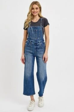 RISEN Full Size Knotted Strap Denim Overalls With Pockets Plus Size 9 RISEN Full Size Knotted Strap Denim Overalls With Pockets Plus Size -Little Loom Store c6b244e7 3e53 471e b777 157160a8c145 Min