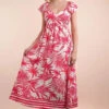 VERY J Tropical Printed Midi Summer Boho Dress 1 VERY J Tropical Printed Midi Summer Boho Dress -Little Loom Store c73c14df0bb542cd9c82f1e8f748336a Max Origin