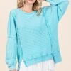 Mittoshop Mineral Wash Waffle Long Sleeve Sweatshirt -Little Loom Store c7aec134 ea72 4cd1 9b8b 86bfc3058f13 Min