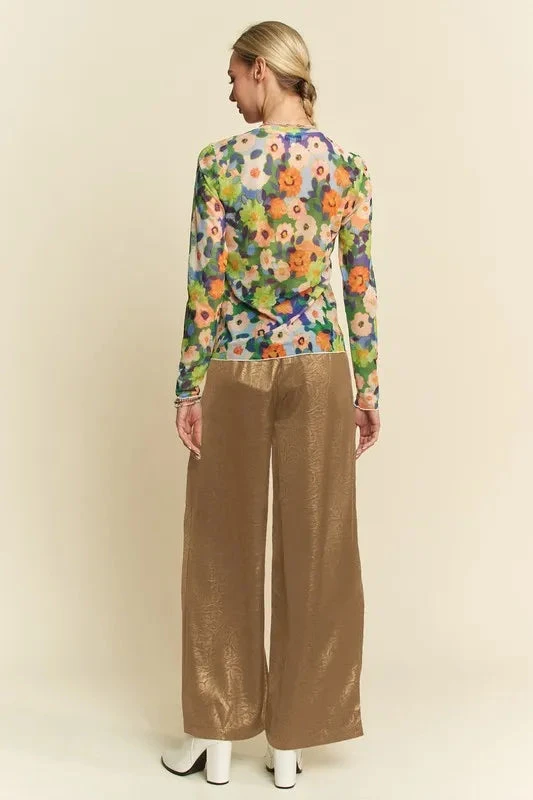 Davi & Dani Crinkled Textured Wide Leg Pants 12 Davi & Dani Crinkled Textured Wide Leg Pants - Image 10