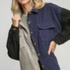 Umgee Full Size Color Block Button Down Jacket Plus Size -Little Loom Store c846b4d8 0146 4194 b67d fa7c9f4ea3b4 Max