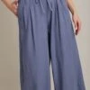 Umgee Full Size Linen Wide Fit Pants With Drawstring Plus Size -Little Loom Store c9798f45 08a4 42ad aaaf 78189b39a085 Max
