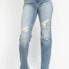 Judy Blue Full Size High Waist Distressed Dad Jean Plus Size