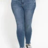 Judy Blue Plus Size High Waist Skinny Jeans With Destroy & Shark Bit Hem -Little Loom Store cb89d8c0 6d77 4a8b 87bb 0b2f850e2248 Max Origin