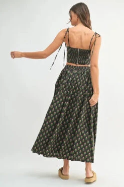 MABLE Floral Crop Top And Skirt Set 24 MABLE Floral Crop Top And Skirt Set -Little Loom Store cdb703d51daf466d86a433ccb9d2b45b Max Origin