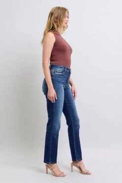 Judy Blue Full Size Washed Straight Leg Jeans With Pockets -Little Loom Store ced91586 bb03 4d8b 9f95 856b88edd9df Max