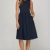 She + Sky Full Size Sleeveless Poplin Woven Midi Dress With Pockets Plus Size -Little Loom Store cf9327f4 7448 4ce6 ada2 39c997f95146 Max