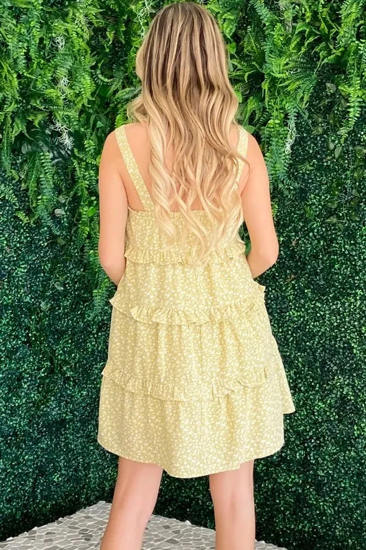 And The Why Ruffle Detailed Floral Babydoll Dress 8 And The Why Ruffle Detailed Floral Babydoll Dress - Image 6