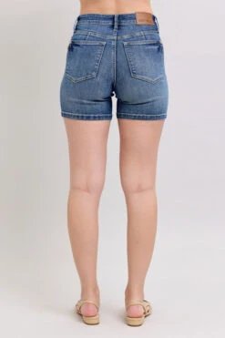 Judy Blue Full Size High Waist Denim Shorts Plus Size -Little Loom Store d6d23a81 39ae 41e3 a3c0 3d6a0fae51d0 Max