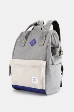 Himawari Contrast Waterproof Backpack Bag With External USB Port -Little Loom Store d7f36182 f6f8 4ba7 944d bc12a6a26bef Max