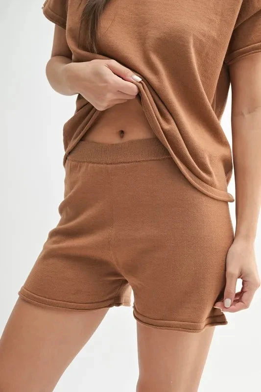 MONO B Easy Breezy Top And Shorts Sweater Set 7 MONO B Easy Breezy Top And Shorts Sweater Set - Image 5