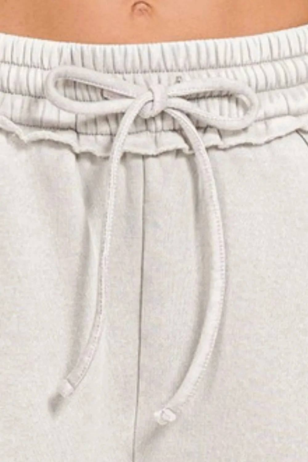 Zenana Acid Wash Fleece Drawstring Shorts With Pockets 5 Zenana Acid Wash Fleece Drawstring Shorts With Pockets - Image 3