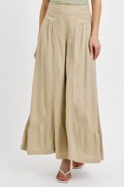 RISEN Shirring Detail Wide Leg Pants -Little Loom Store dcf10777 6d6b 46b9 ab4f 941c1d1cdbc2 Min